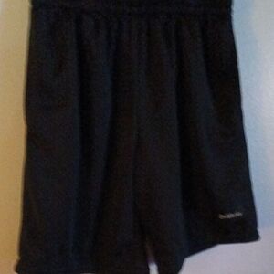 Boys Black Athletic Shorts